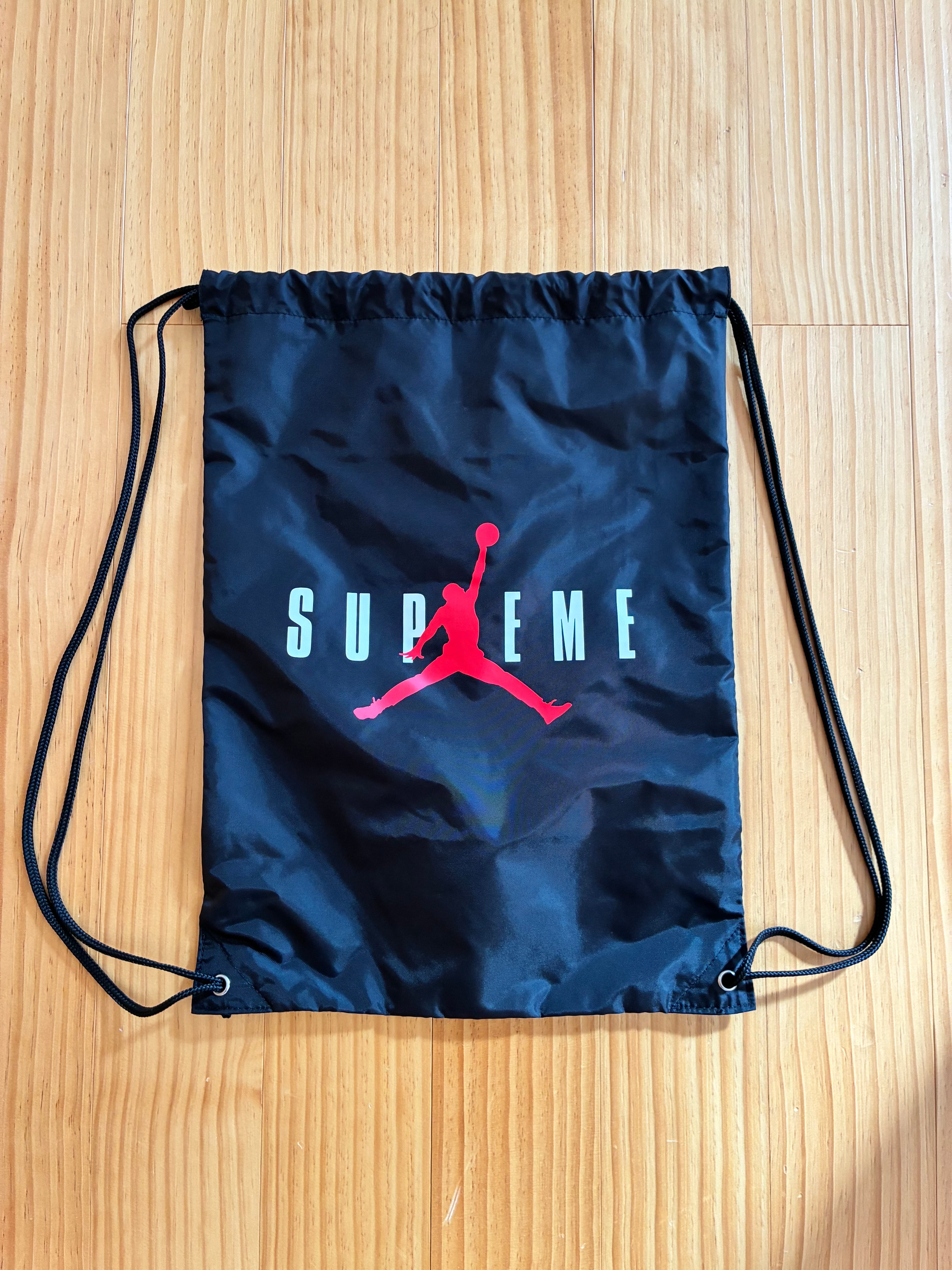 Supreme x Jordan Drawstring Bag